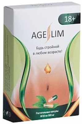AgeSlim 18+ 500мг №20капс.  &