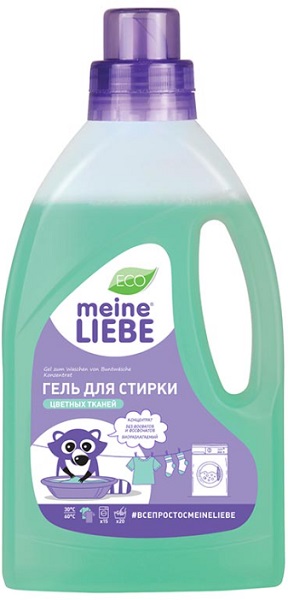 MEINE LIEBE Гель для стирки цветных тканей концентрат 800 мл