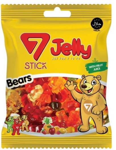 Мармелад Жевательный Jelly Stick Bears 80 гр