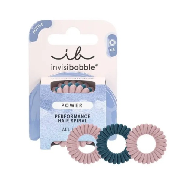 INVISIBOBBLE Резинка браслет для волос Power Rose and Ice 3шт в картоне