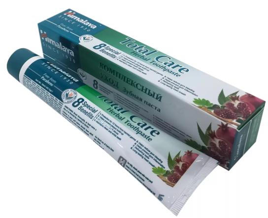 Зубная паста HIMALAYA Total Care  50 мл комплексный уход