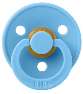 Пустышка латексная 0м+ Bibs Colour Breeze арт.100332