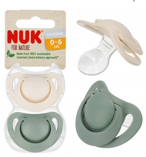 Соска Силиконовая NUK for Nature 0м+ 2шт арт.10730922