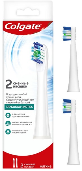 Насадка на электрическую зубную щетку COLGATE L4 Proclinical 150