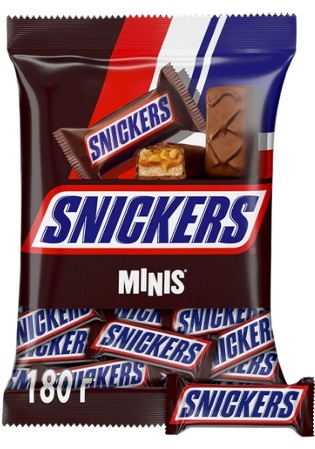 Батончик Snickers мини Everest 180г