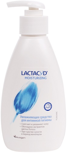 Лактацид Moisturizing средство для интимной гигиены 200мл ALVOGEN #>
