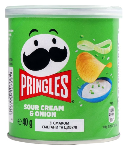 Чипсы Pringles Сметана и Лук 40гр