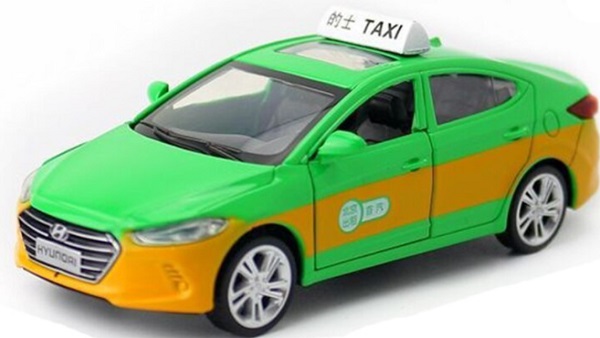 IDEAL арт.147011T Elantra-Taxi игрушка машинка цв.в асс.