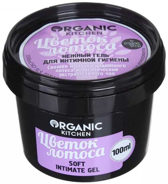 Organic Kitchen Гель для интимной гигиены Цветок лотоса 100 мл
