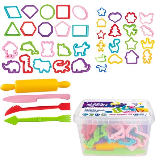 Набор для лепки Микс формочек для лепки LEP09 Genio Kids