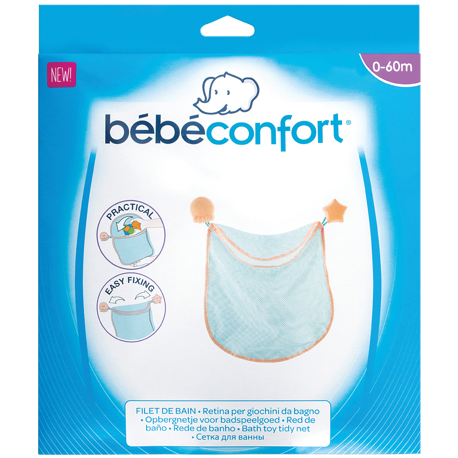 Сетка BEBECONFORT Сетка для хранения и сушки детских игрушек