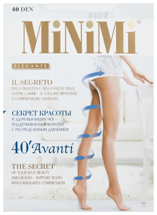 MINIMI Колготки 40 den Avanti Diano 2-S