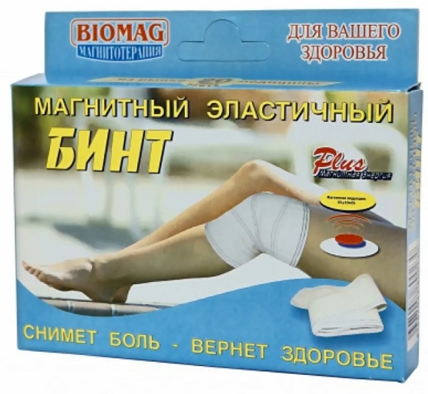 BIOMAG Магнитный эластичный Бинт пмб-3 БИОМАГ
