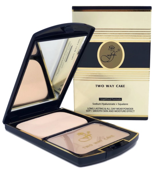 Компактная пудра FFleur 2в1 Two way cake TK12 тон 5
