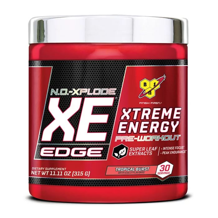 BSN N.O.-Xplode XE-Edge.Предтренировочный комплекс с кофеином