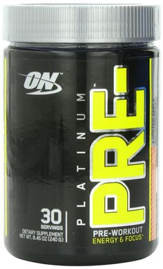 ON Platinum PRE workout 200 mg Предтренировачный комплекс яблоко