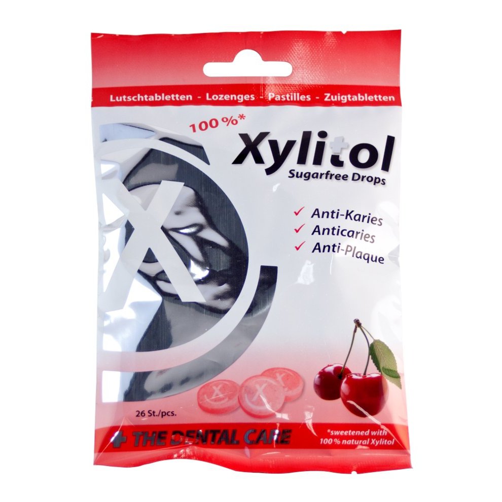 XYLITOL DROPS Леденцы из ксилита со вкусом Вишни 60гр.