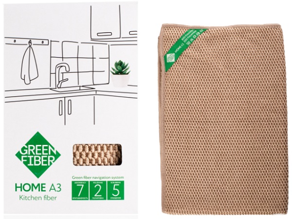 Home A3 kitchen fiber Файбер для кухни бежевый GreenWay 06051