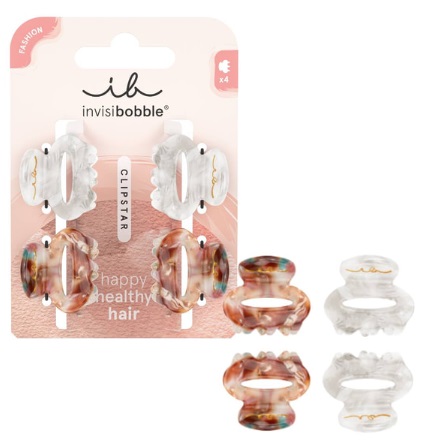 INVISIBOBBLE Заколка для волос Clipstar Petit Bijoux 4шт