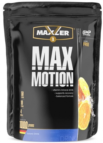 Maxler Макс Моушен 1000г Апельсин пакет  &