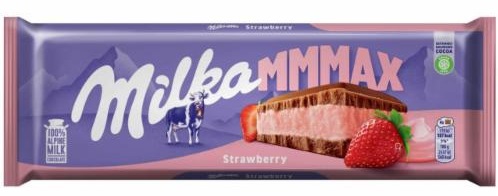 Milka MMMAX шоколад Strawberry 300г