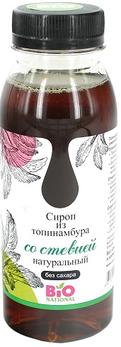 Bio National Сироп Топинамбур Стевия 250мл