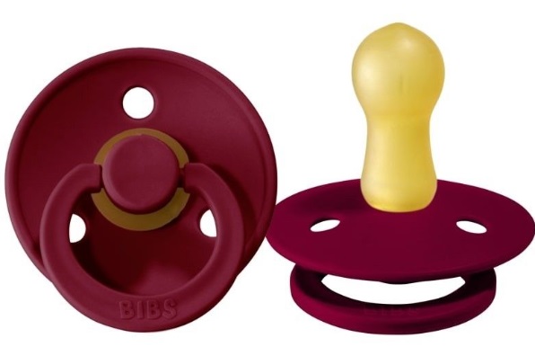 Пустышка латексная 0м+ Bibs Ruby арт.100263