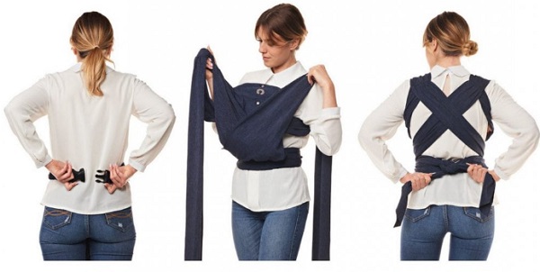 Слинг 0м+ CHICCO Boppy Comfyfit темно-синий арт.1165794