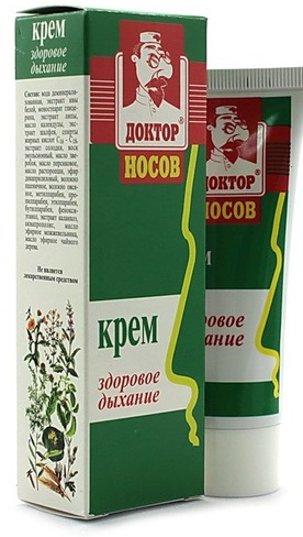 ДОКТОР НОСОВ Крем Здоровое Дыхание 30мл