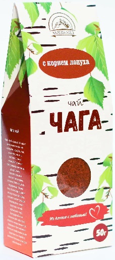 Хелпермед Чага с корнем лопуха чай 50г  &