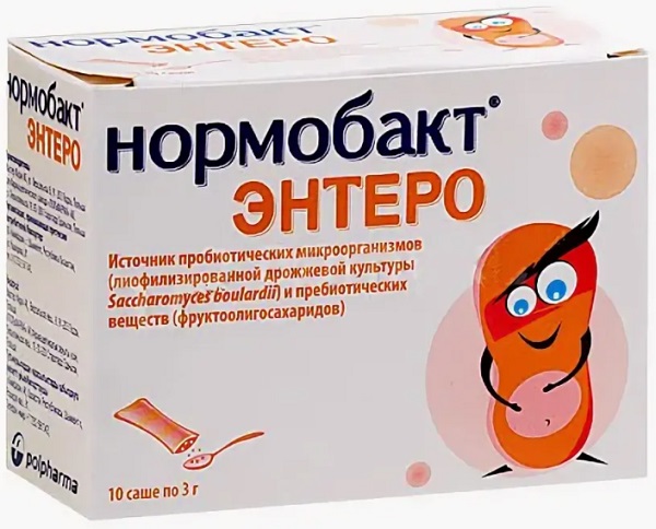 Нормобакт Энтеро саше 3 г №10 (Упаковка)