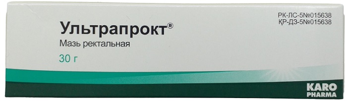 Ультрапрокт мазь ректальная 30 г