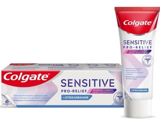 Зубная паста COLGATE L3 Sensitive Pro-Relief отбеливание 75мл