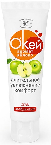 Лубрикант ОКЕЙ Аромат Яблоко 50 г Гель-смазка