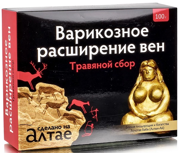 Сила и здоровье Алтая Травяной сбор Варикозное расширение вен 100 г