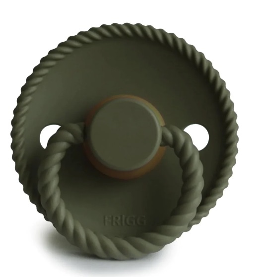 FRIGG Rope соска пустышка латекс цвет Оливковый р.2