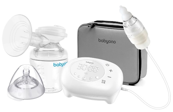 Молокоотсос электрический с аспиратором назальным Compact Plus 971  BABYONO