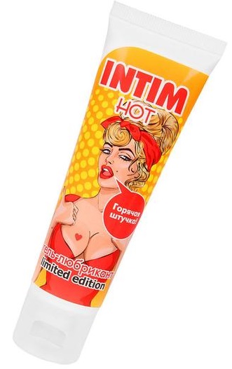 Лубрикант на водной основе INTIM HOT 50 мл