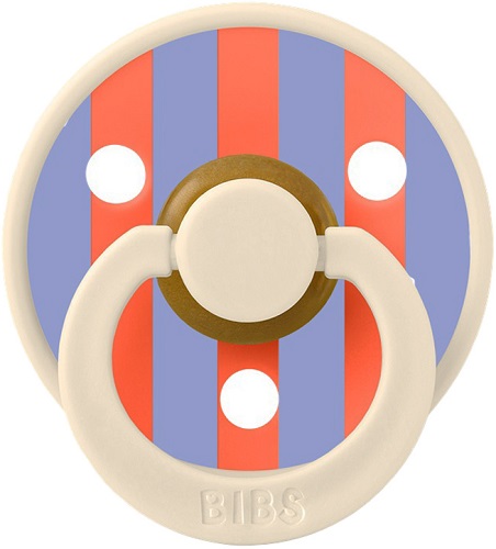 Пустышка латексная 0м+ Bibs Studio Colour Block Ivory Hush арт.10016322