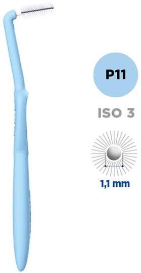 Межзубные щетки CURASEPT Proxi Angle P11 голубой