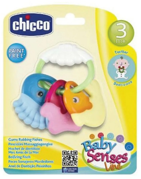 Погремушка CHICCO Морские животные 3м+