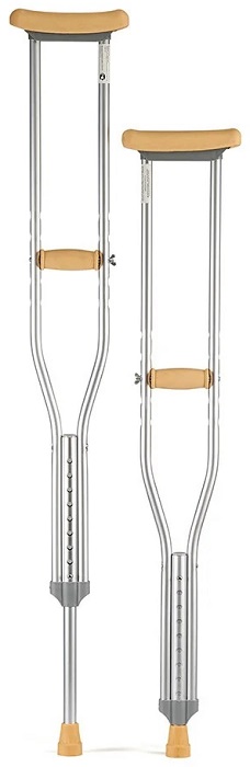 Костыли алюминиевые BIOLA FS925L размер S (1пара)