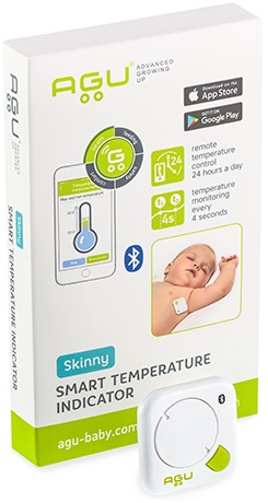 Термометр AGU Skinny Смарт индикатор температурый