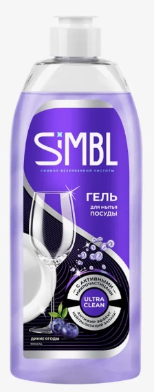 SIMBL средство для мытья посуды с ароматом Диких ягод 450мл