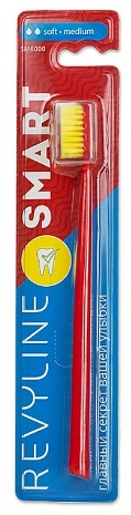 Зубная щетка REVYLINE SM6000 Smart мягкая ( 6933 ) желтый