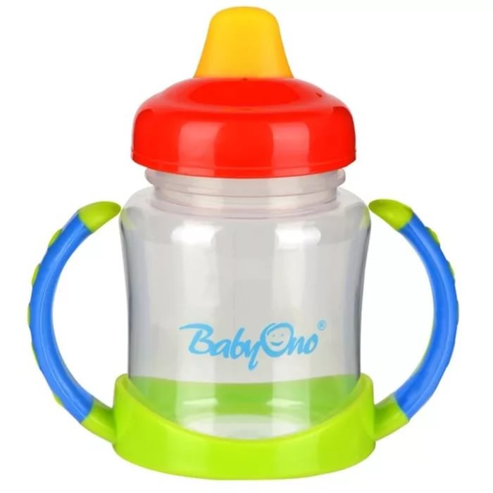 BABYONO Чашка поильник с мягким носиком 6+ мес 150  мл