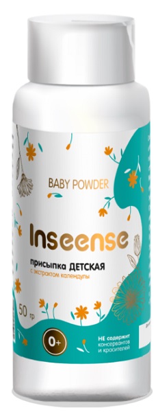 Присыпка детская Inseense с календулой 100гр