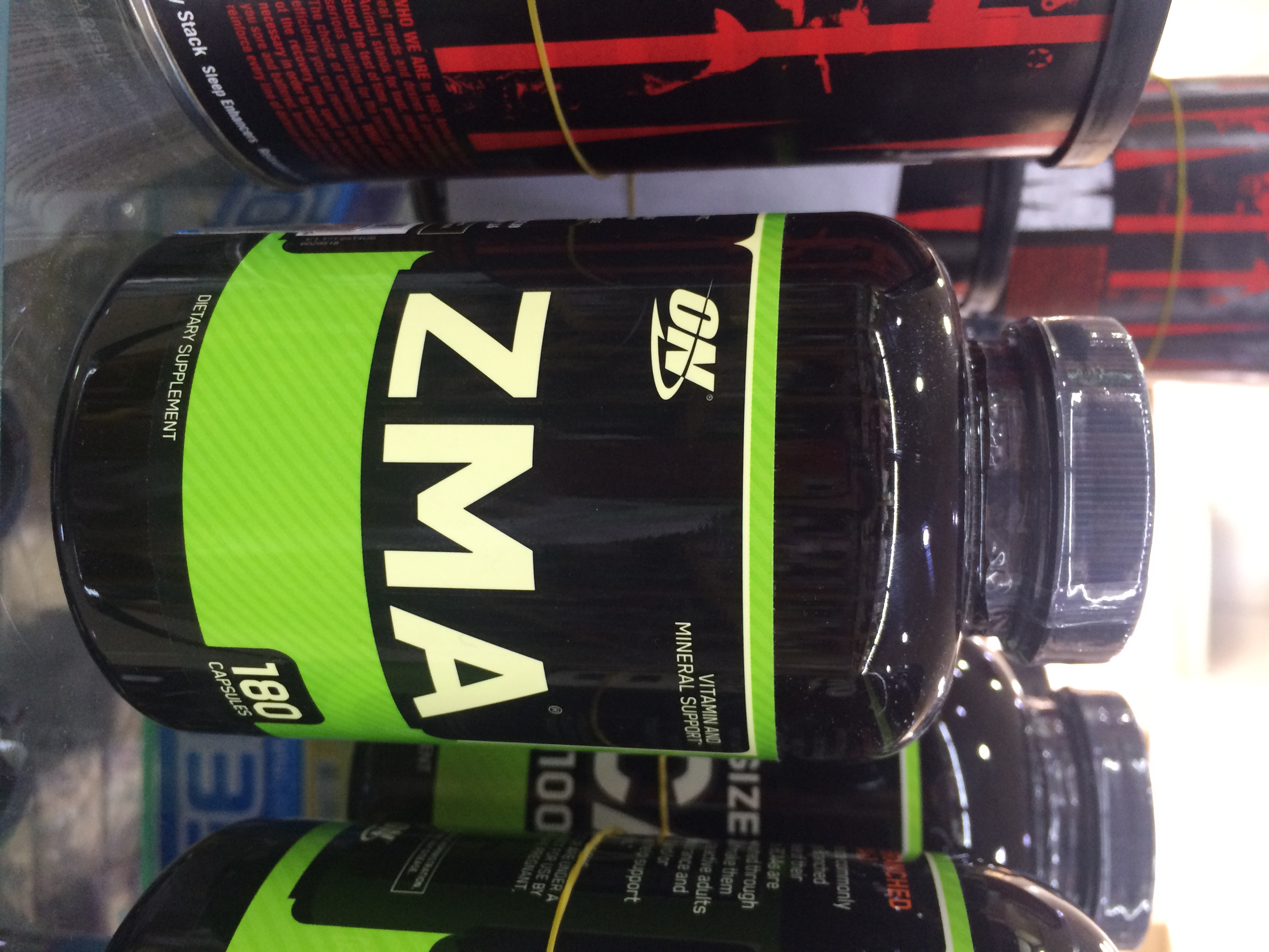 ON ZMA капс.№ 180 ZMA-Zinc Magnesium Aspartate) спортивная добавка