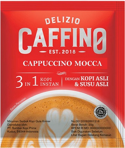 Caffino Кофе Капучино Мокко 20г  & (Упаковка)