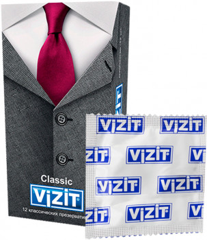Презервативы VIZIT Classic 12 шт